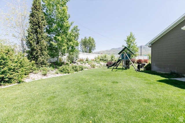 225 E 620 S, Smithfield, UT 84335 - view of yard featuring a playground