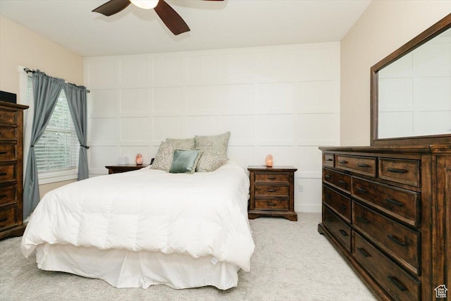 225 E 620 S, Smithfield, UT 84335 - bedroom featuring light colored carpet and ceiling fan