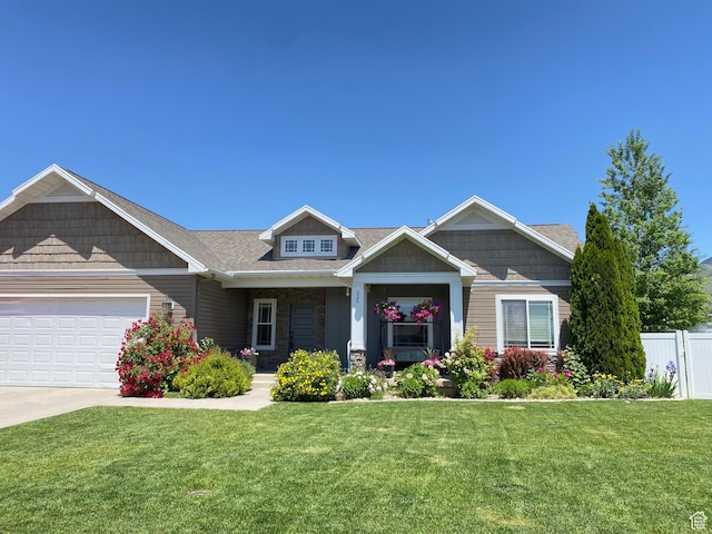 225 E 620 S, Smithfield, UT 84335 - craftsman inspired home featuring an attached garage, covered porch, and concrete driveway