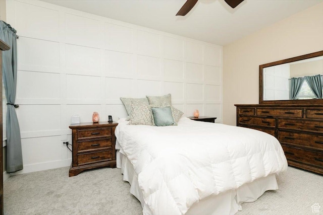 225 E 620 S, Smithfield, UT 84335 - bedroom featuring light carpet and a ceiling fan