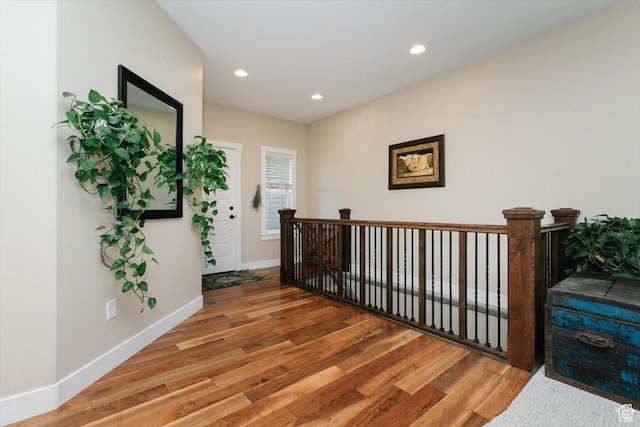 225 E 620 S, Smithfield, UT 84335 - corridor with wood finished floors, recessed lighting, and baseboards