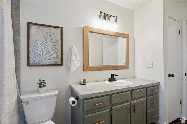 587 W 1460 N, Clinton, UT 84015 - bathroom featuring vanity and toilet