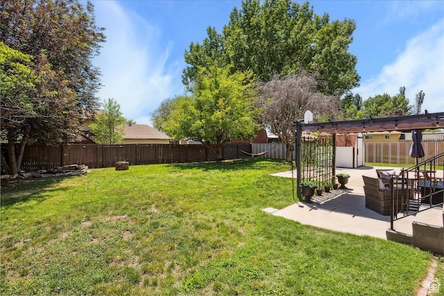 587 W 1460 N, Clinton, UT 84015 - view of yard featuring a patio area