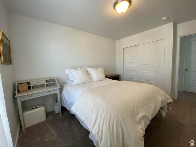2132 N Elderberry Dr W, Saratoga Springs, UT 84045 - bedroom with carpet flooring, a closet, and baseboards