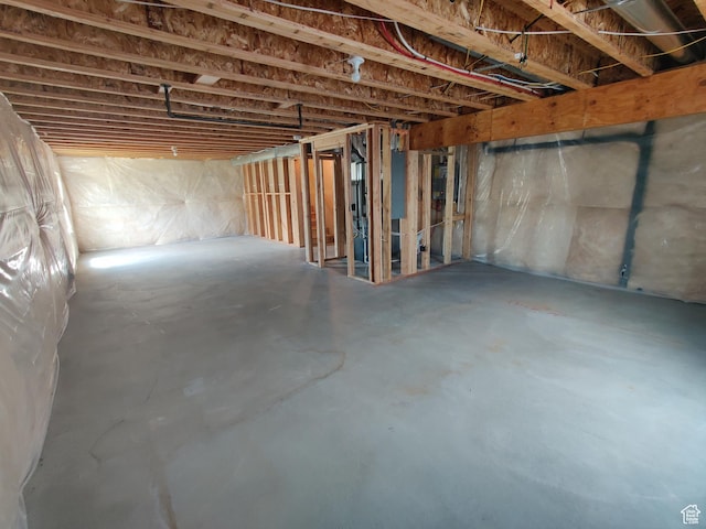 2132 N Elderberry Dr W, Saratoga Springs, UT 84045 - view of unfinished below grade area