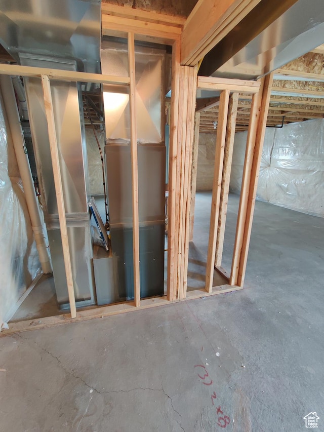 2132 N Elderberry Dr W, Saratoga Springs, UT 84045 - misc room featuring unfinished concrete floors