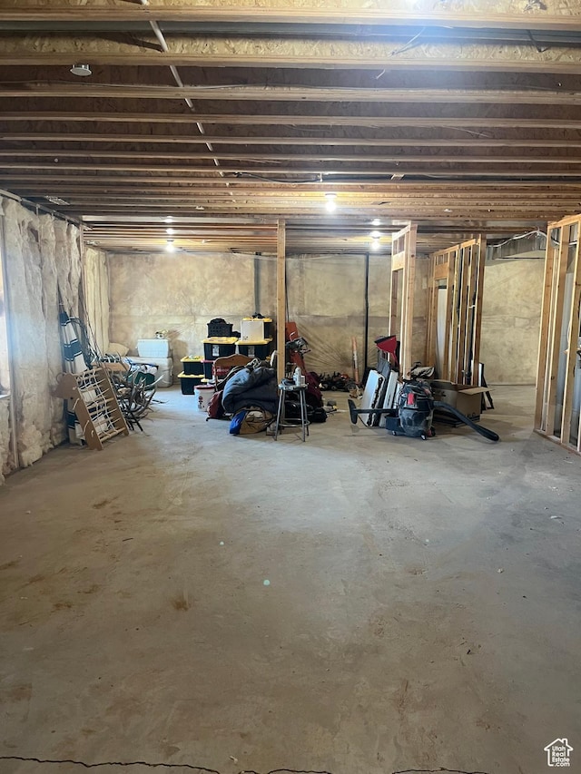 19722 Elkhorn Cir, Birdseye, UT 84629 - view of unfinished basement