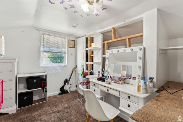 2120 Pingree Ave, Ogden, UT 84401 - office featuring vaulted ceiling and dark carpet