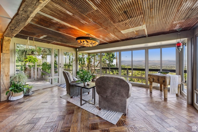 4774 S Oak Terrace Dr, Millcreek, UT 84124 - sunroom / solarium with french doors