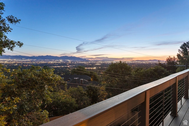 4774 S Oak Terrace Dr, Millcreek, UT 84124 - balcony featuring a mountain view