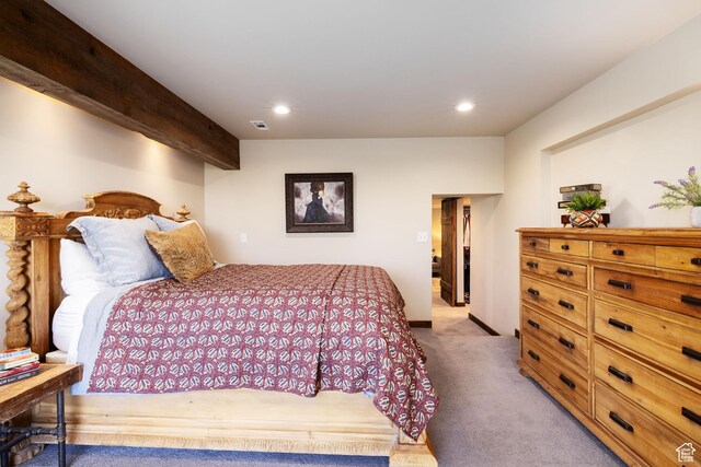 4774 S Oak Terrace Dr, Millcreek, UT 84124 - carpeted bedroom featuring recessed lighting