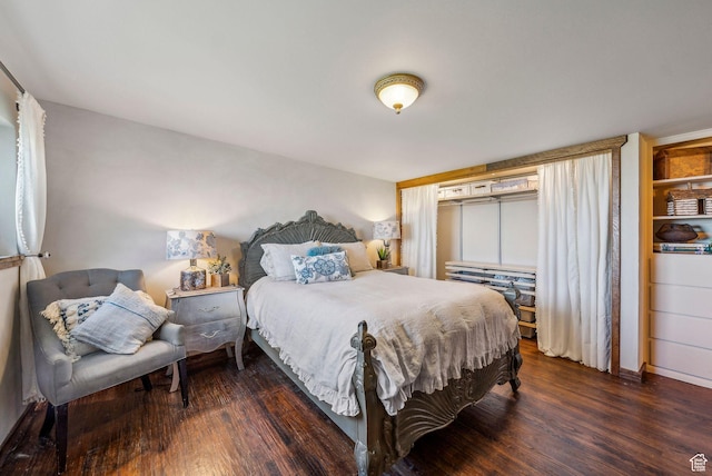 4774 S Oak Terrace Dr, Millcreek, UT 84124 - bedroom with wood finished floors