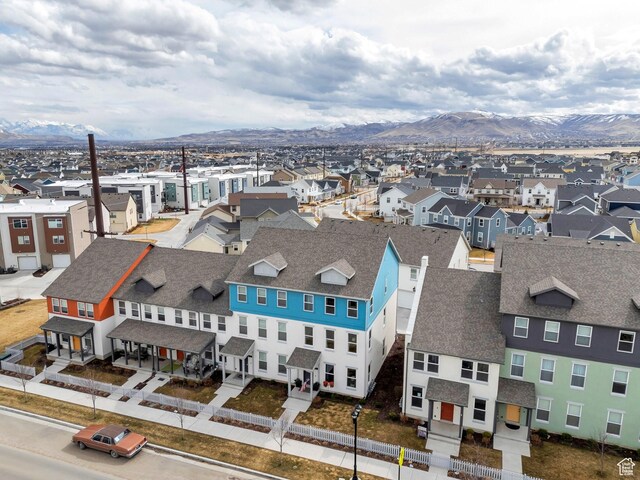 6439 W S Jordan Pkwy, South Jordan, UT 84009 - aerial view of residential area with mountains