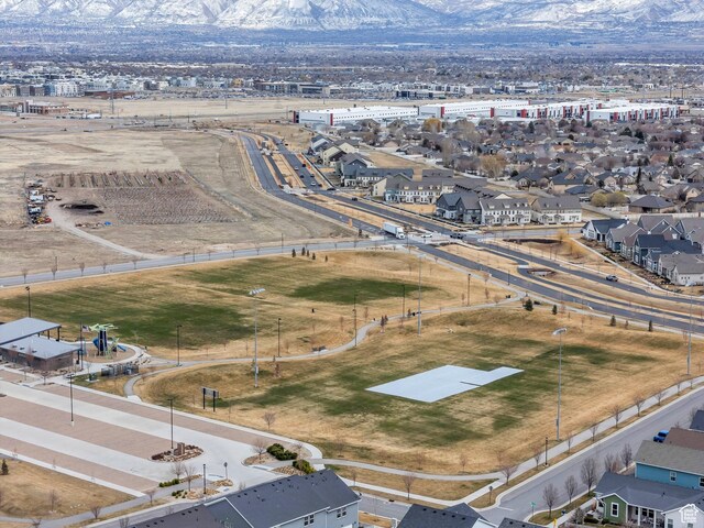 6439 W S Jordan Pkwy, South Jordan, UT 84009 - drone / aerial view of a mountainous background