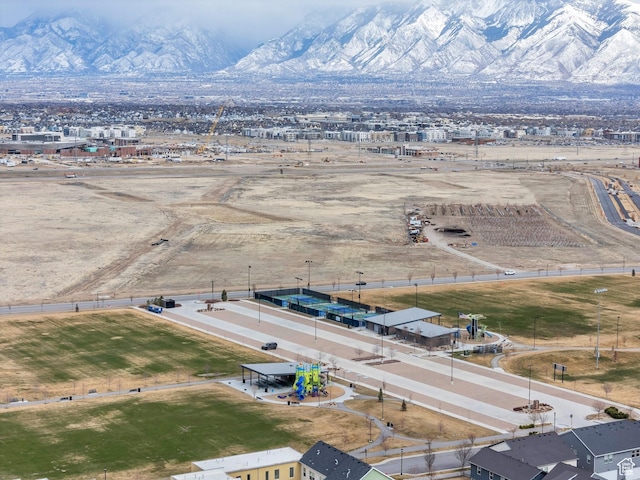 6439 W S Jordan Pkwy, South Jordan, UT 84009 - drone / aerial view of mountains