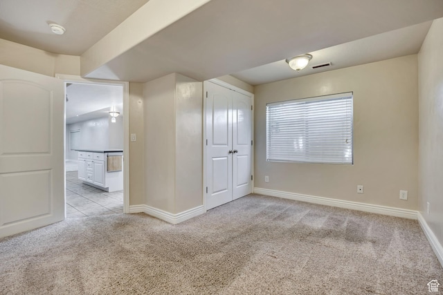 1162 E 1180 N, American Fork, UT 84003 - unfurnished bedroom featuring light colored carpet, baseboards, and ensuite bath