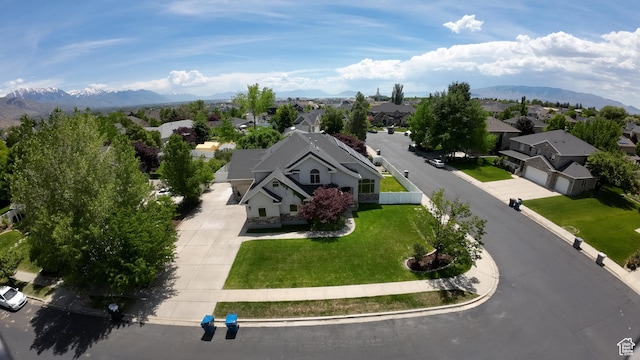1162 E 1180 N, American Fork, UT 84003 - aerial view of residential area featuring a mountainous background