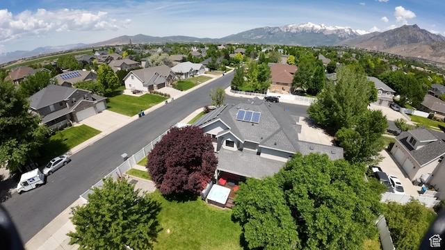 1162 E 1180 N, American Fork, UT 84003 - aerial view of residential area with mountains