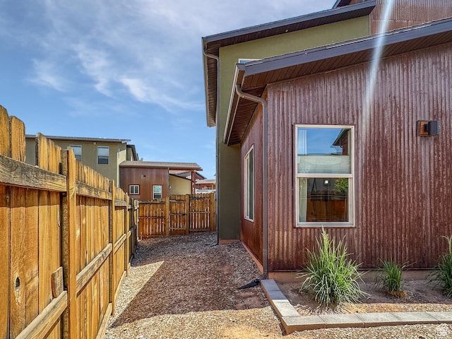 1005 S Valley View Ct, Moab, UT 84532 - view of home's exterior with a fenced backyard