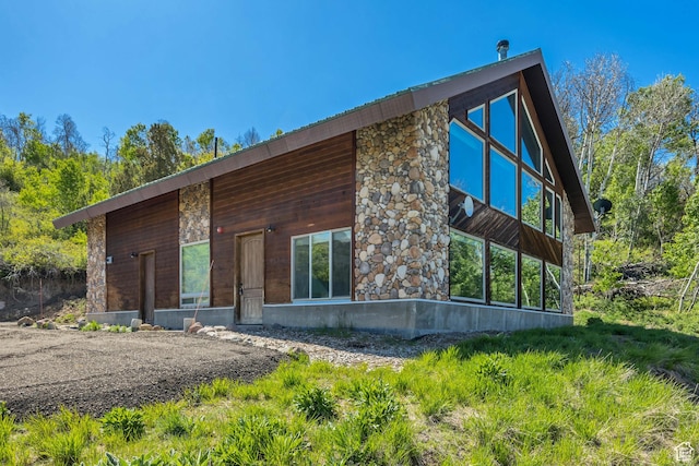 1675 S Beaver Bench Rd E Unit 1417, Heber City, UT 84032 - view of home's exterior featuring stone siding