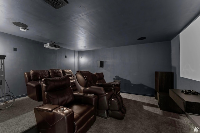 244 E Cordoba Dr, Saratoga Springs, UT 84045 - carpeted home theater featuring baseboards