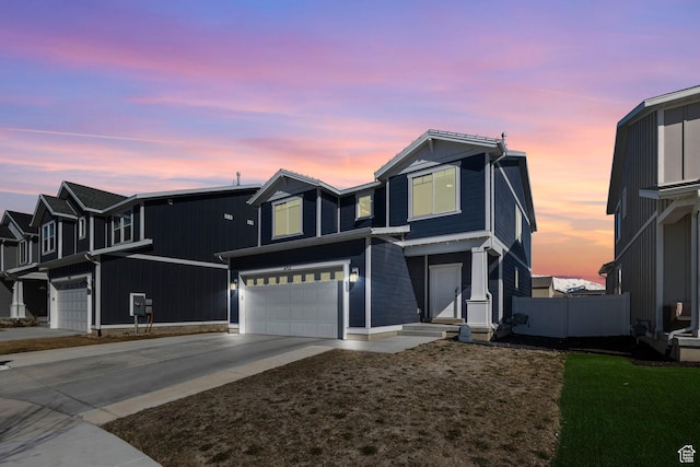 432 N Commodore Ln, Saratoga Springs, UT 84045 - view of front of home featuring a garage and driveway
