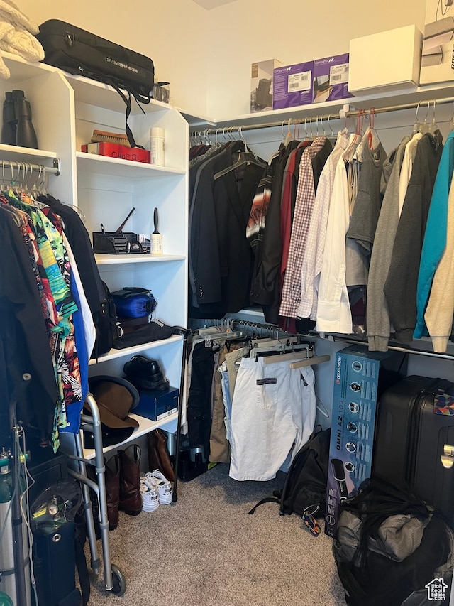 3256 W Harvest Chase Dr, South Jordan, UT 84095 - spacious closet featuring carpet floors