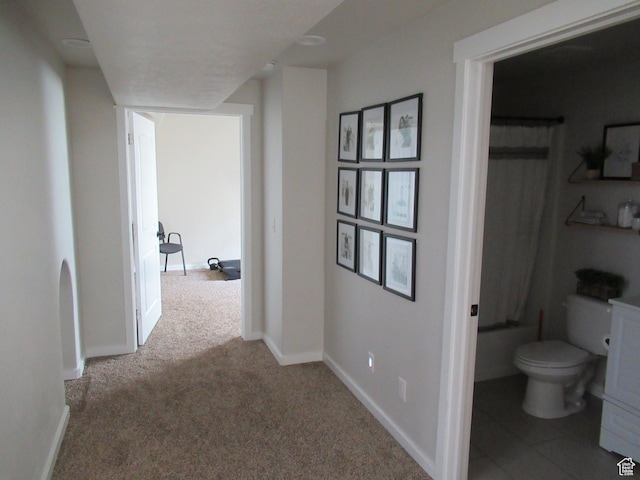 1377 Country Park Dr, Kaysville, UT 84037 - hall featuring carpet flooring and baseboards