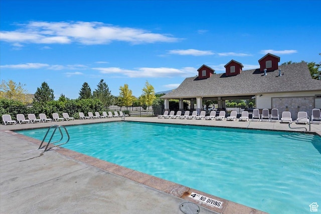 1377 Country Park Dr, Kaysville, UT 84037 - community pool featuring a patio area