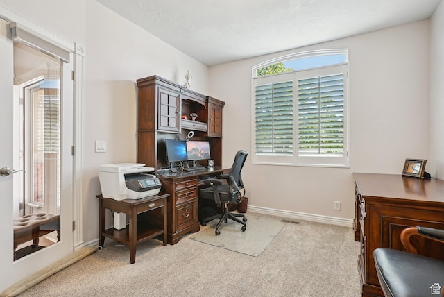 9451 S Peaceful View Way S, Jordan, UT 84095 - office area with light carpet and baseboards