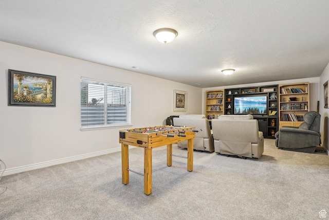 9451 S Peaceful View Way S, Jordan, UT 84095 - playroom featuring light colored carpet, baseboards, and a textured ceiling