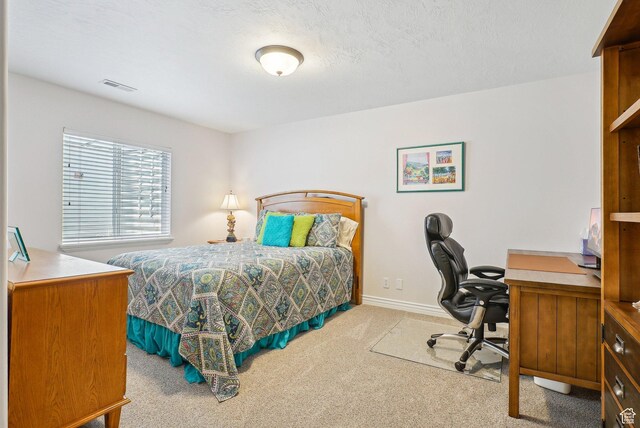 9451 S Peaceful View Way S, Jordan, UT 84095 - carpeted bedroom with an office area and baseboards