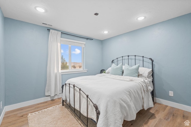 104 S 1250 E, Santaquin, UT 84655 - bedroom with wood finished floors, baseboards, and recessed lighting