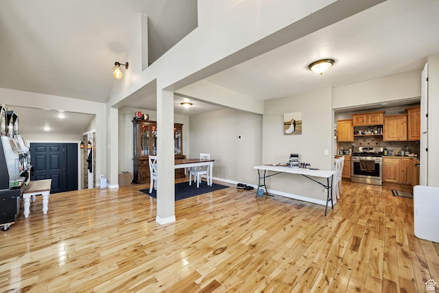 10205 W 10400 N, Tremonton, UT 84337 - living room featuring light wood-style floors and baseboards