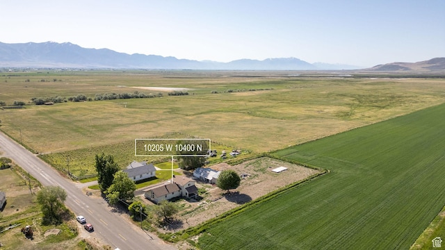 10205 W 10400 N, Tremonton, UT 84337 - overview of rural landscape featuring mountains