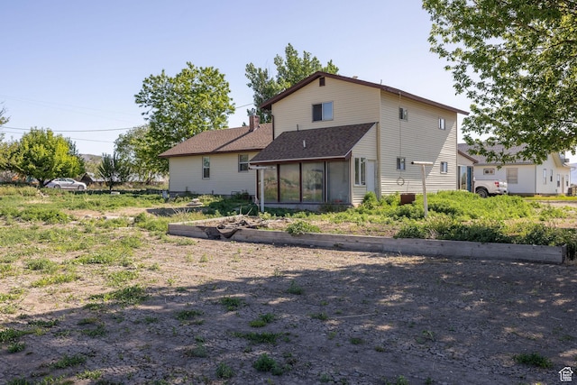 10205 W 10400 N, Tremonton, UT 84337 - back of property with a sunroom