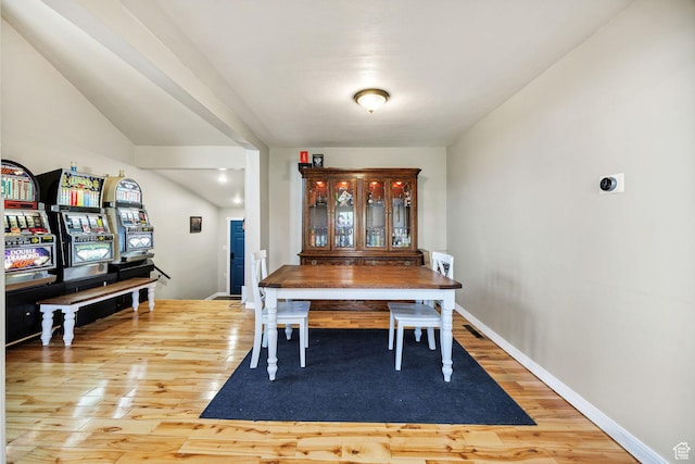 10205 W 10400 N, Tremonton, UT 84337 - dining area with wood-type flooring and baseboards