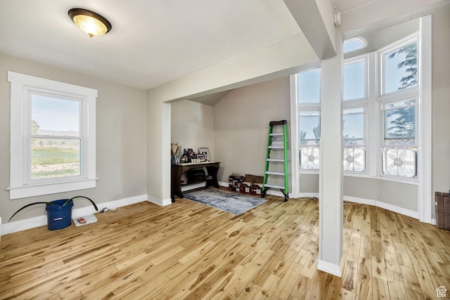 10205 W 10400 N, Tremonton, UT 84337 - living room featuring light wood-type flooring, healthy amount of natural light, and baseboards