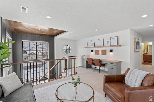 3651 N 200 E, North Ogden, UT 84414 - living room with carpet floors and recessed lighting