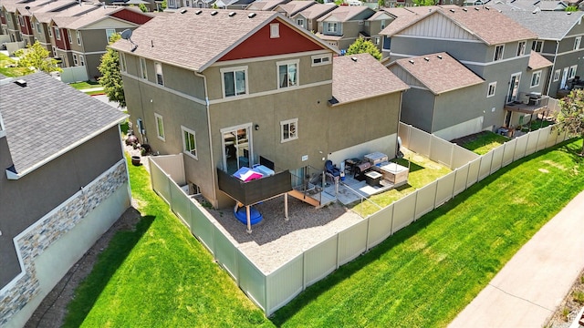 5186 W Hedgerose Dr S, Herriman, UT 84096 - aerial perspective of suburban area