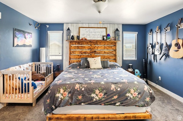 5186 W Hedgerose Dr S, Herriman, UT 84096 - bedroom with carpet flooring and baseboards