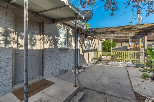 3067 W Lemay Ave S, West Valley City, UT 84119 - view of patio with a pergola