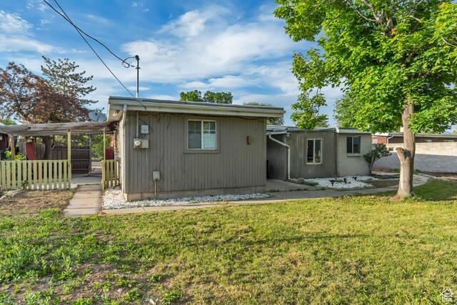 3067 W Lemay Ave S, West Valley City, UT 84119 - view of rear view of house