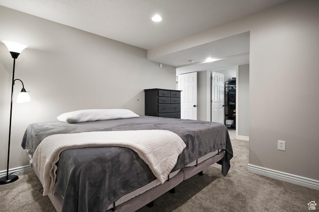 679 W 3600 S, Riverdale, UT 84405 - bedroom with carpet, baseboards, and recessed lighting