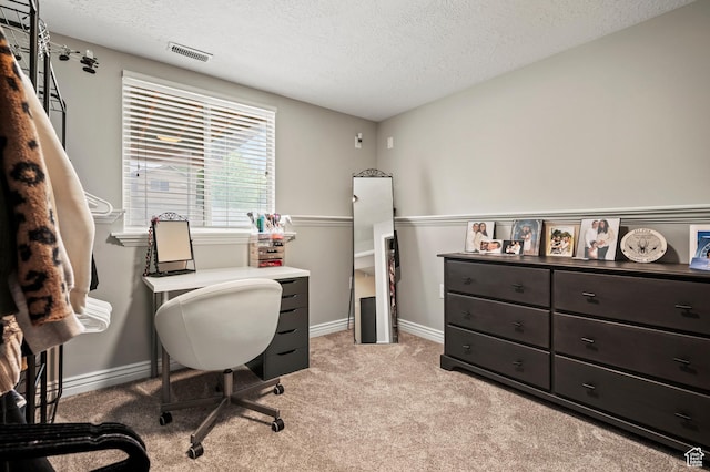 679 W 3600 S, Riverdale, UT 84405 - office featuring a textured ceiling, carpet, and baseboards