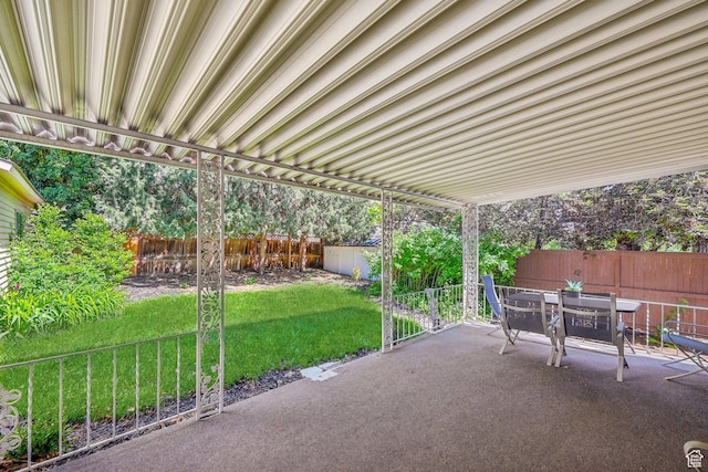 114 N Virginia St, Salt Lake City, UT 84103 - view of patio featuring outdoor dining space