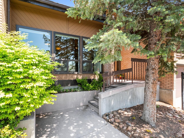 4968 S Partridge Way E, Ogden, UT 84403 - entrance to property with a patio
