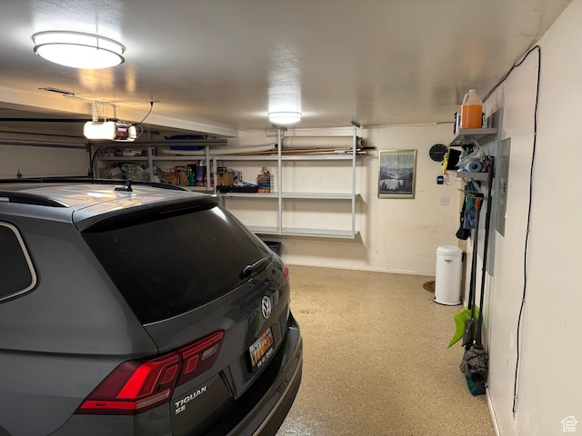 4968 S Partridge Way E, Ogden, UT 84403 - garage with a garage door opener