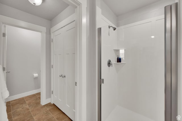 7859 N Sagebrush Ln, Eagle Mountain, UT 84005 - bathroom with a shower stall and baseboards