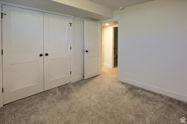 4016 W 625 S, West Point, UT 84015 - unfurnished bedroom with light colored carpet, baseboards, and a closet